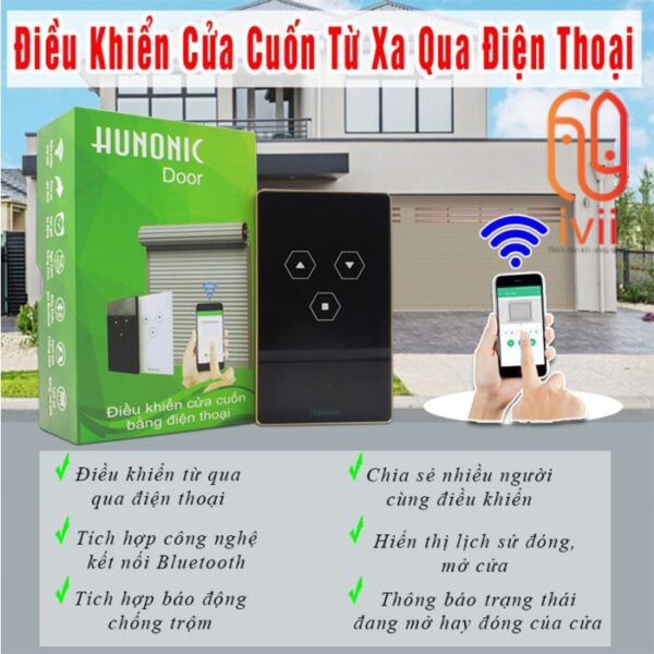 Công Tắc Cửa Cuốn Thông Minh HUNONIC DOOR