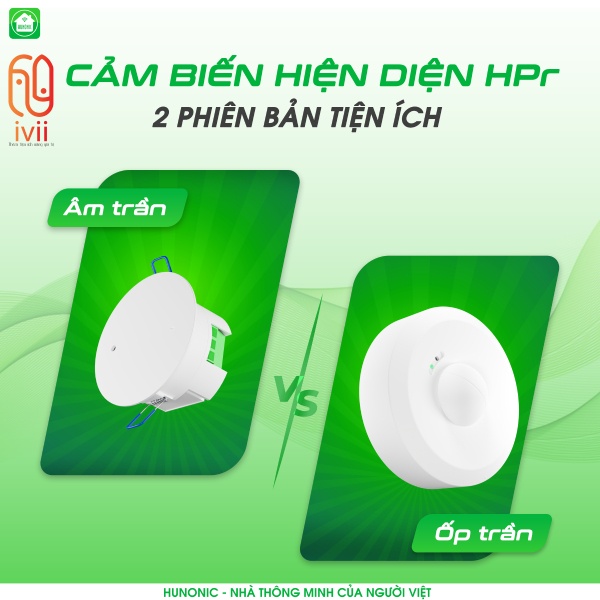 Cảm Biến Hiện Diện Hunonic HPR- Hàng chính hãng- Bảo hành 12 tháng