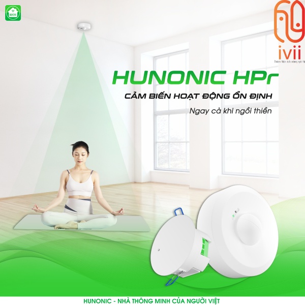 Cảm Biến Hiện Diện Hunonic HPR- Hàng chính hãng- Bảo hành 12 tháng