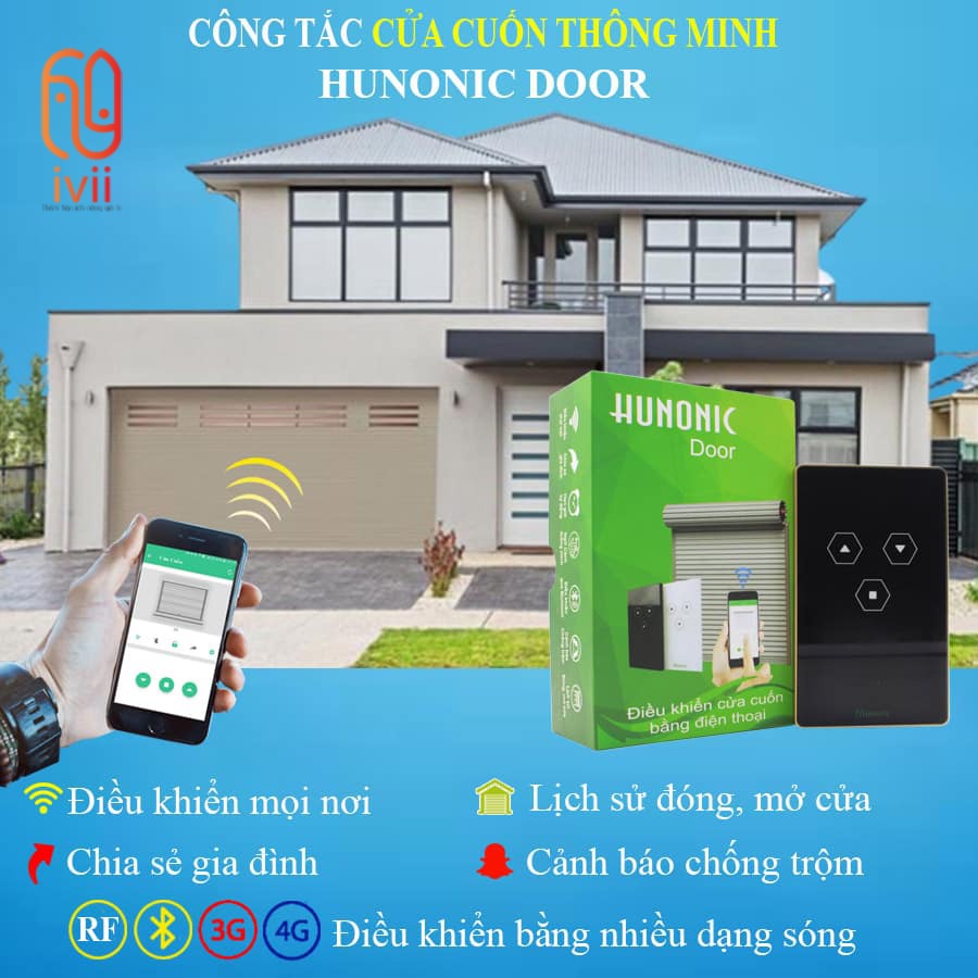 Công tắc cửa cuốn thông minh HUNONIC DOOR