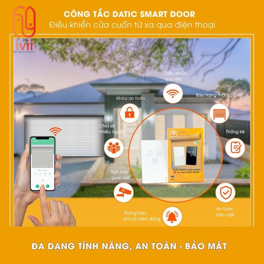 Công tắc cửa cuốn Datic smart door