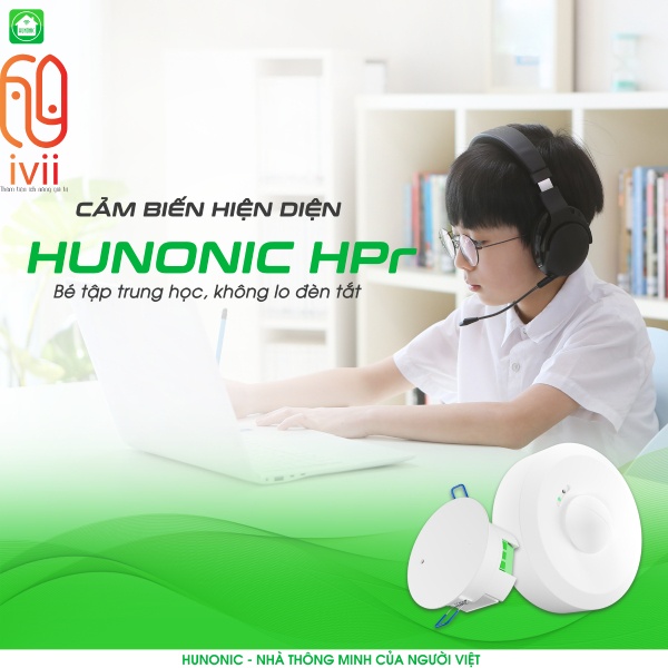 Cảm Biến Hiện Diện Hunonic HPR- Hàng chính hãng- Bảo hành 12 tháng