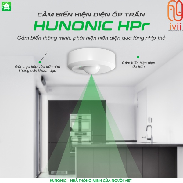 Cảm Biến Hiện Diện Hunonic HPR- Hàng chính hãng- Bảo hành 12 tháng