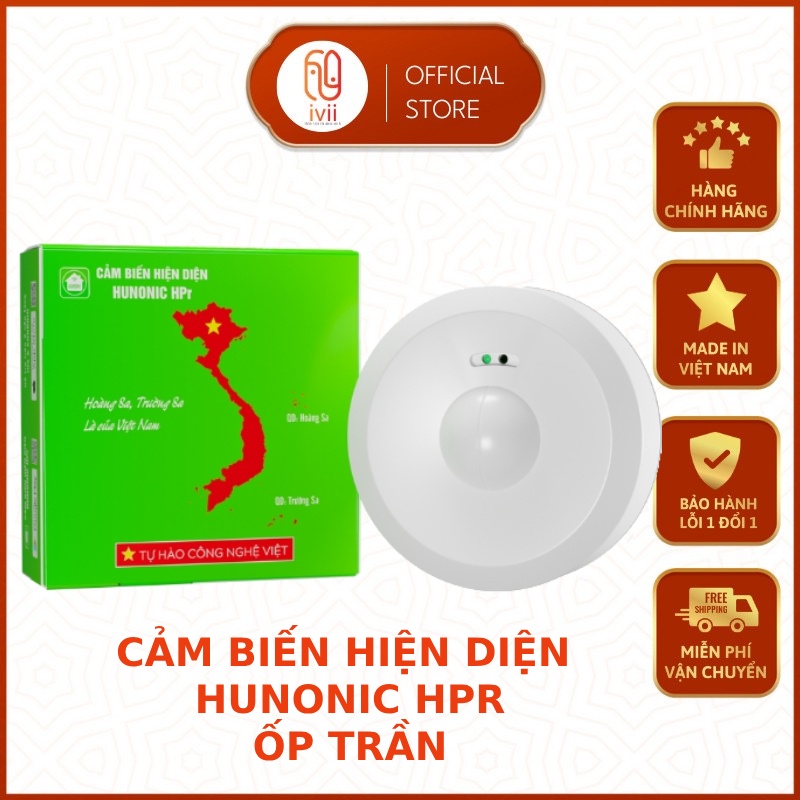 Cảm Biến Hiện Diện Hunonic HPR- Hàng chính hãng- Bảo hành 12 tháng